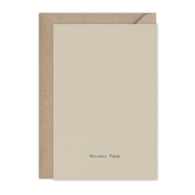 Monsieur Papier - Card anniversaire Fraises