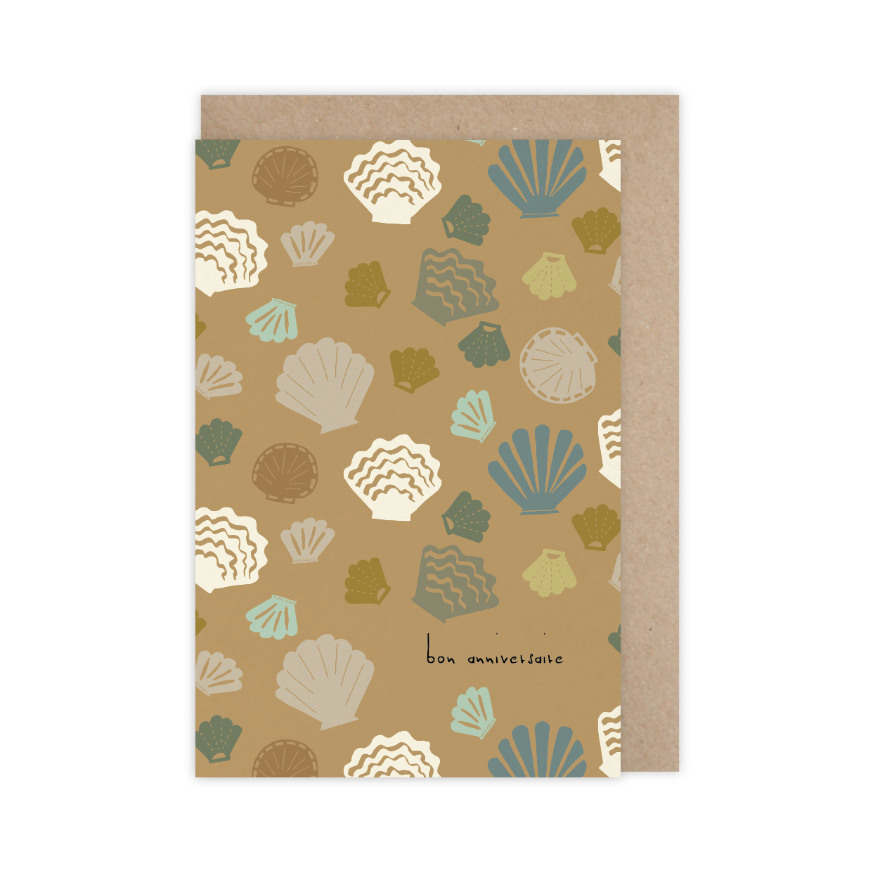 Monsieur Papier - Card anniversaire Shell