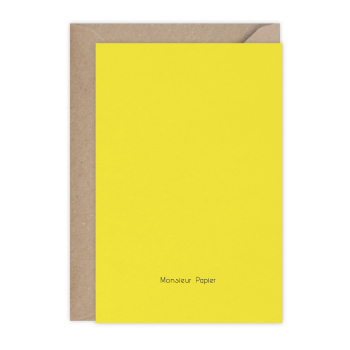 Monsieur Papier - Card Cuddle Cat