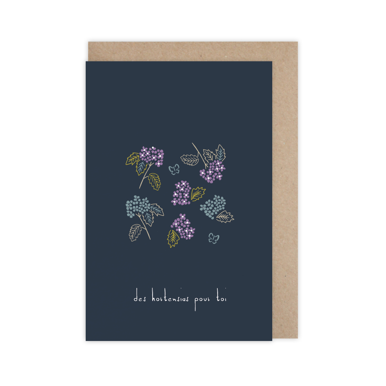 Monsieur Papier - Card Hortensias