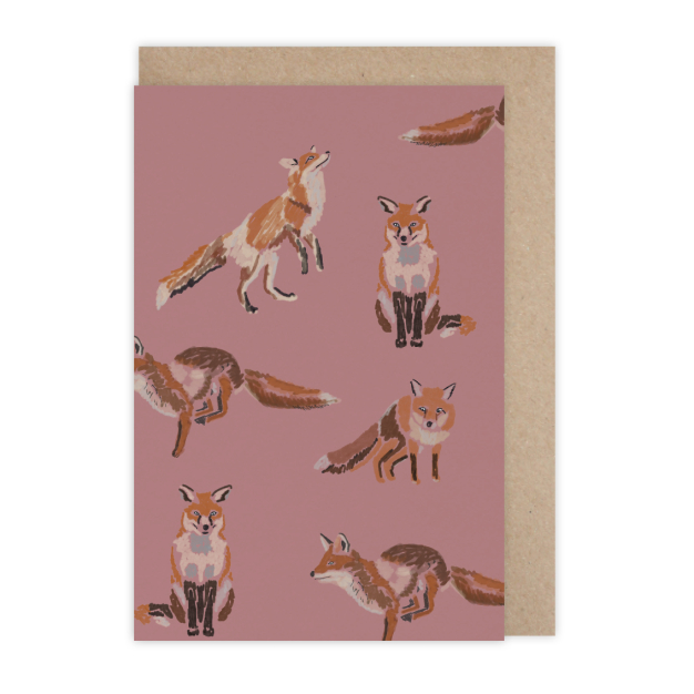 Monsieur Papier - Card Mr Fox
