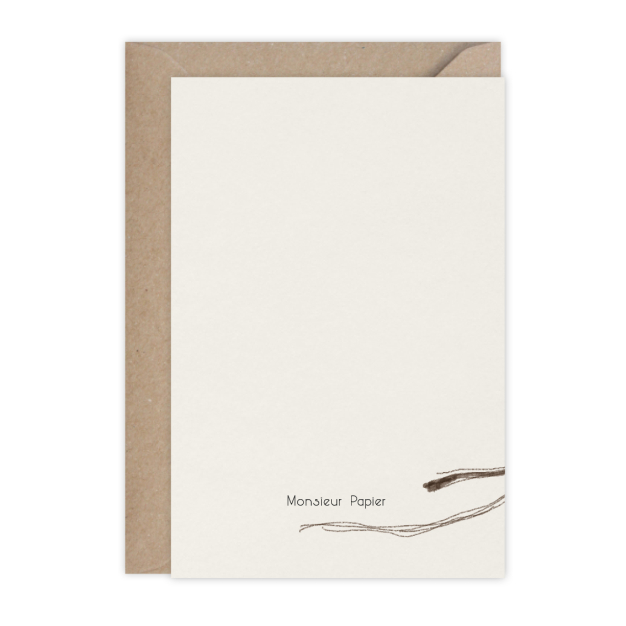 Monsieur Papier - Card Oiseau ébouriffé