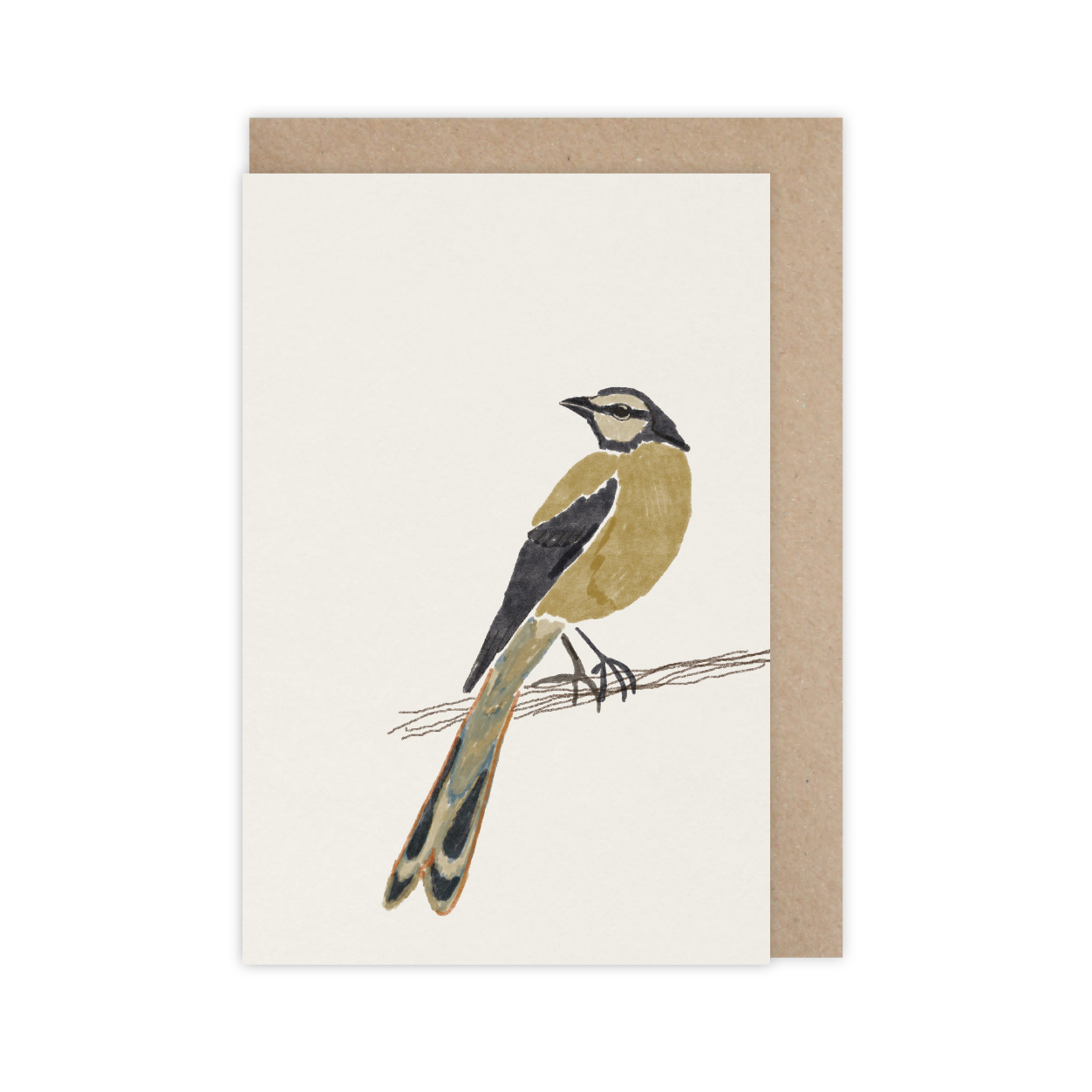 Monsieur Papier - Card Oiseau masqué