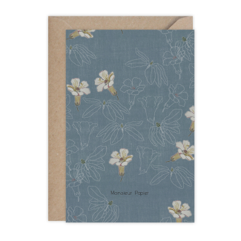 Monsieur Papier - Card Rhododendron