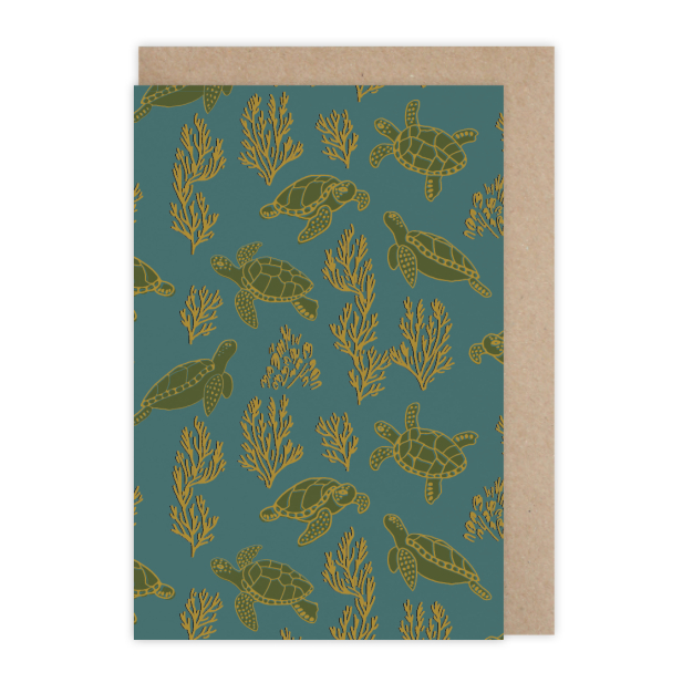 Monsieur Papier - Card Tortues