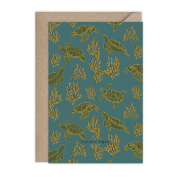 Monsieur Papier - Card Tortues