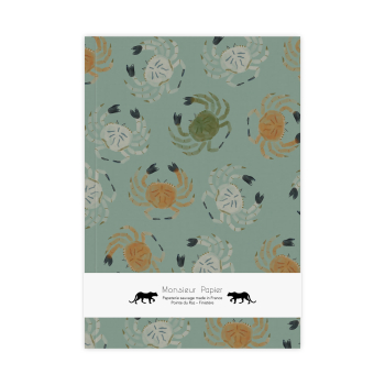 Monsieur Papier - Carnet M Crabe enragé