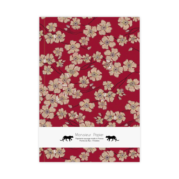 Monsieur Papier - Carnet M Cerisier