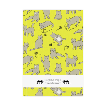 Monsieur Papier - Notebook M Cuddle Cat