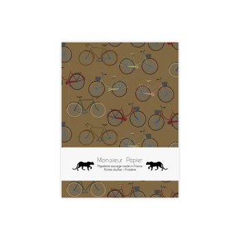 Monsieur Papier - Notebook S À bicyclette