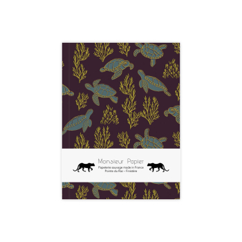 Monsieur Papier - Carnet S Tortues