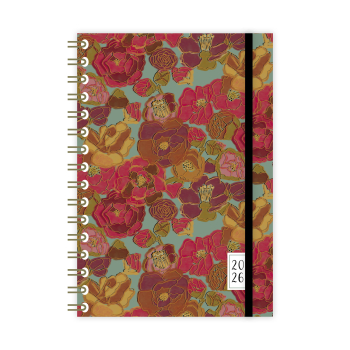 Monsieur Papier - Agenda de bureau 2026 Camélia