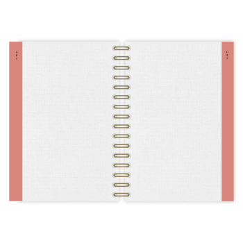 Monsieur Papier - 2026 office diary Rhododendron