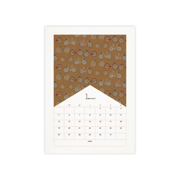 Monsieur Papier - Calendrier 2026
