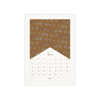 Monsieur Papier - Calendrier 2026