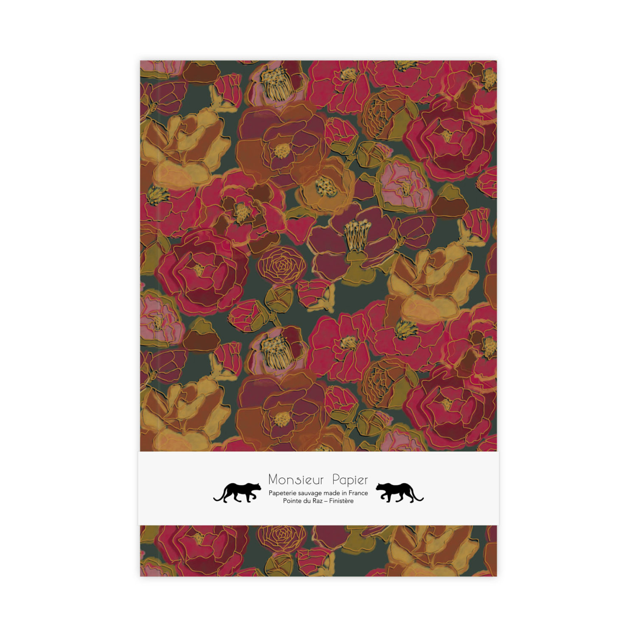 Monsieur Papier - Carnet M Camélia