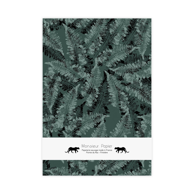 Monsieur Papier - Carnet M Fougère