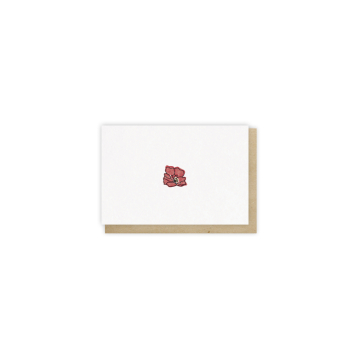 Monsieur Papier - Mini card Camélia