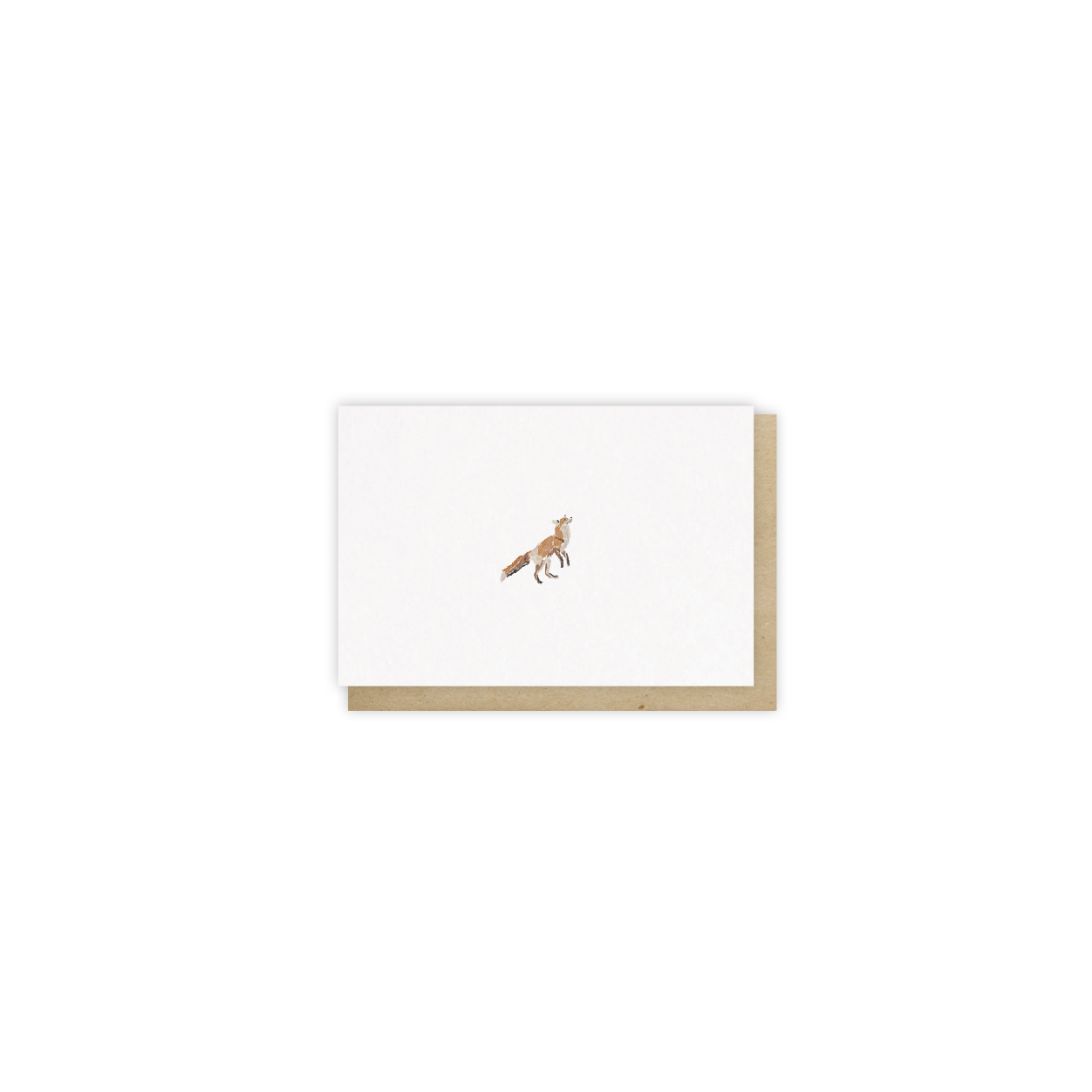 Monsieur Papier - Mini card Mr Fox