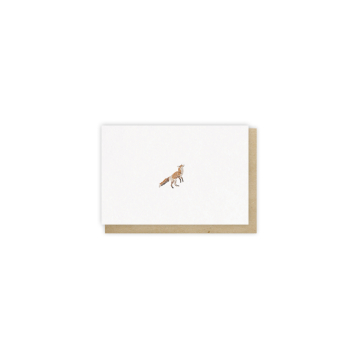 Monsieur Papier - Mini card Mr Fox