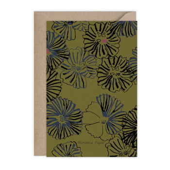 Monsieur Papier - Card Anémone