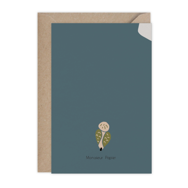 Monsieur Papier - Carte Chouette nouvelle