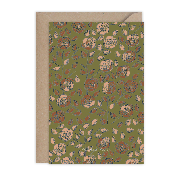 Monsieur Papier - Card Jardin anglais