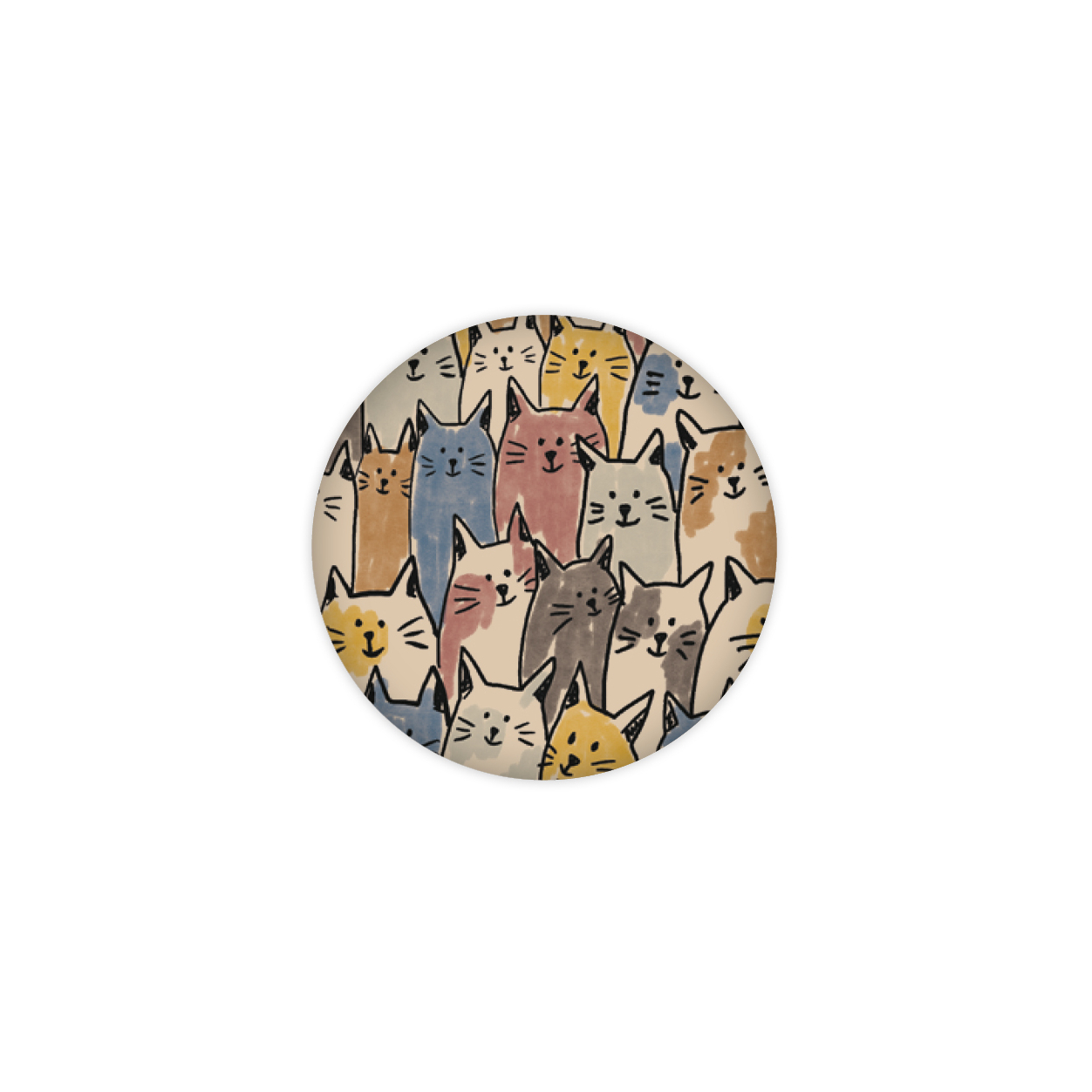Monsieur Papier - Badge Cool Cat