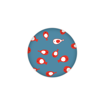 Monsieur Papier - Badge Aquarium