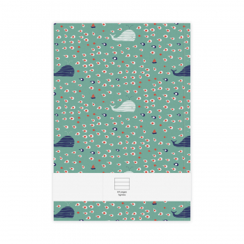 Monsieur Papier - Carnet ligné moyen format Iroise