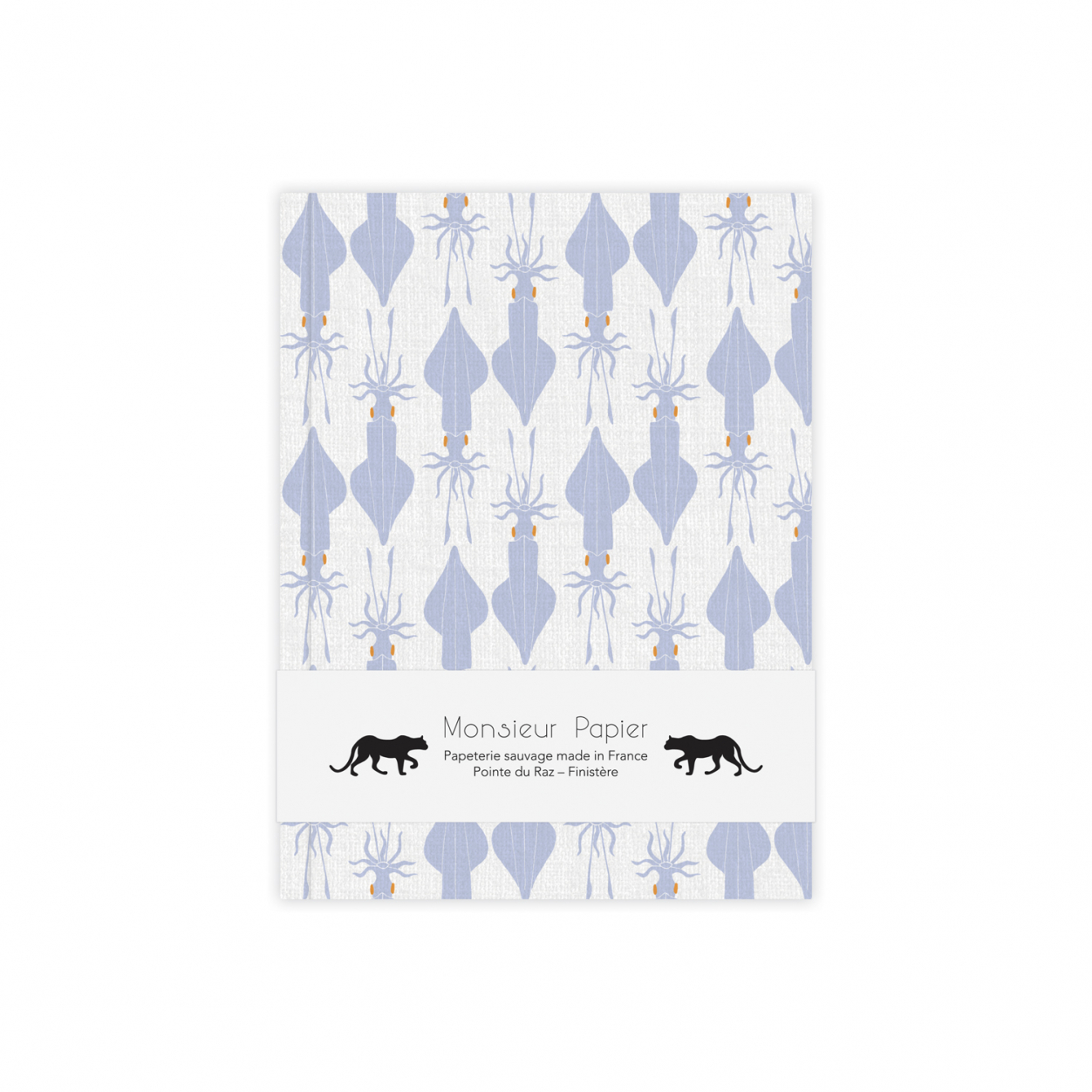 Monsieur Papier - Lined notebook small size Calamars