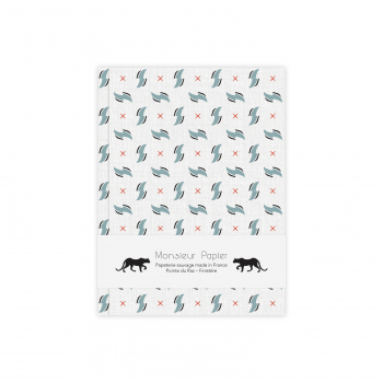 Monsieur Papier - Lined notebook small size Éole